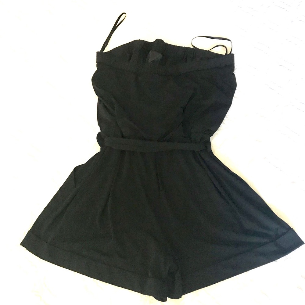 NWOT White House Black Market Strapless Romper - Picture 3 of 5